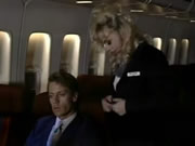 歐洲老片 金髮空中小姐在飛機上各種體位激情